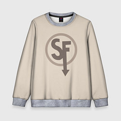 Свитшот детский SANITYS FALL, цвет: 3D-меланж