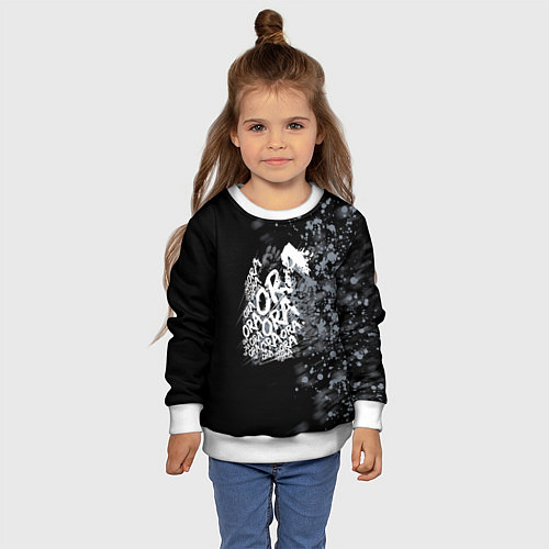 Детский свитшот JoJo / 3D-Белый – фото 4
