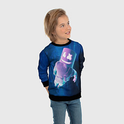 Свитшот детский Marshmello Effect, цвет: 3D-черный — фото 2