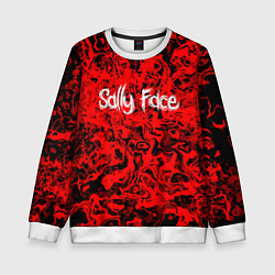 Детский свитшот Sally Face: Red Bloody