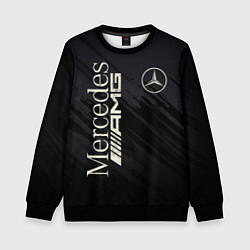 Свитшот детский Mercedes AMG: Black Edition, цвет: 3D-черный