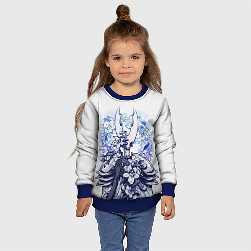Детский свитшот Hollow Knight / 3D-Синий – фото 4