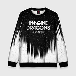 Свитшот детский IMAGINE DRAGONS, цвет: 3D-черный