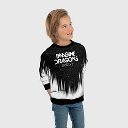 Свитшот детский IMAGINE DRAGONS, цвет: 3D-черный — фото 2