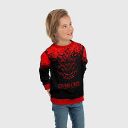 Свитшот детский Overlord, цвет: 3D-красный — фото 2