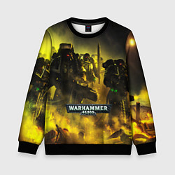 Свитшот детский Warhammer 40K - Космические Десантники, цвет: 3D-черный