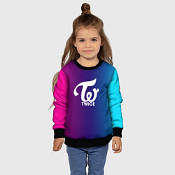 Свитшот детский TWICE, цвет: 3D-черный — фото 2
