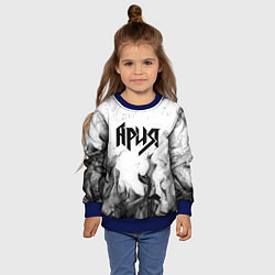 Свитшот детский АРИЯ, цвет: 3D-синий — фото 2