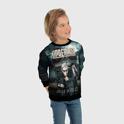 Свитшот детский LINDEMANN: Skills in Pills, цвет: 3D-черный — фото 2