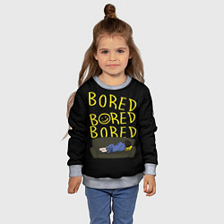 Свитшот детский Boreb, цвет: 3D-меланж — фото 2