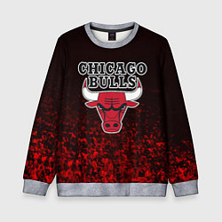 Свитшот детский CHICAGO BULLS, цвет: 3D-меланж