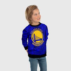 Свитшот детский GOLDEN STATE WARRIORS, цвет: 3D-черный — фото 2