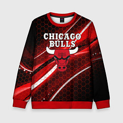 Свитшот детский CHICAGO BULLS, цвет: 3D-красный