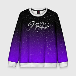 Свитшот детский STRAY KIDS, цвет: 3D-белый
