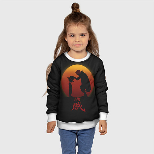 Детский свитшот One Piece / 3D-Белый – фото 4