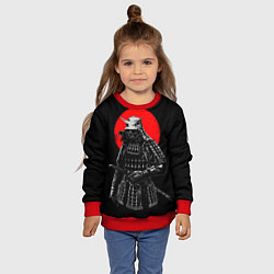 Свитшот детский Самурай, цвет: 3D-красный — фото 2