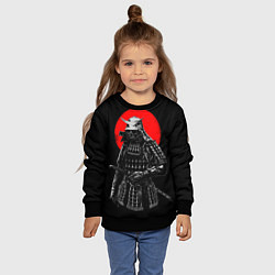 Свитшот детский Самурай, цвет: 3D-черный — фото 2