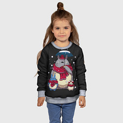 Свитшот детский My Neighbor Totoro, цвет: 3D-меланж — фото 2