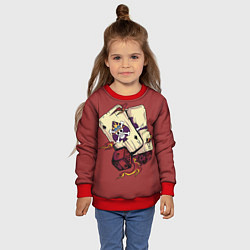 Свитшот детский One Piece, цвет: 3D-красный — фото 2