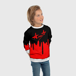 Свитшот детский АлисА, цвет: 3D-белый — фото 2