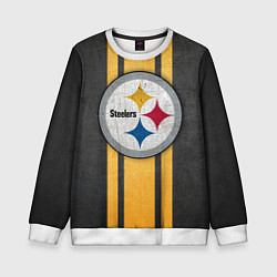 Свитшот детский Pittsburgh Steelers, цвет: 3D-белый