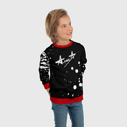 Свитшот детский АлисА, цвет: 3D-красный — фото 2
