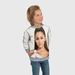 Свитшот детский Ariana Grande Ариана Гранде, цвет: 3D-меланж — фото 2