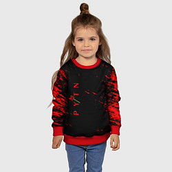 Свитшот детский ТИКТОКЕР - PAYTON MOORMEIE, цвет: 3D-красный — фото 2