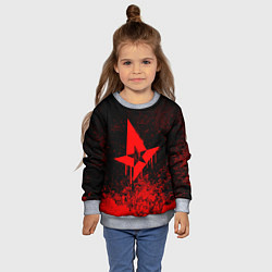 Свитшот детский ASTRALIS, цвет: 3D-меланж — фото 2