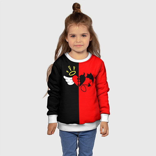 Детский свитшот ЕГОР КРИД / 3D-Белый – фото 4