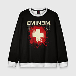 Свитшот детский EMINEM, цвет: 3D-белый