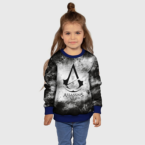 Детский свитшот Assassin’s Creed / 3D-Синий – фото 4