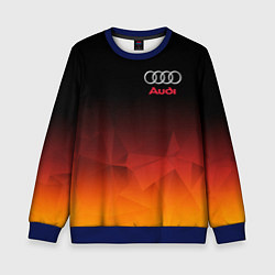 Свитшот детский AUDI, цвет: 3D-синий