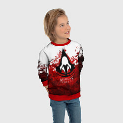Свитшот детский Assasin's creed, цвет: 3D-красный — фото 2