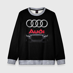 Свитшот детский AUDI, цвет: 3D-меланж