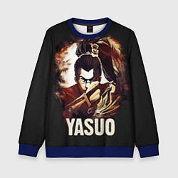 Свитшот детский Yasuo, цвет: 3D-синий