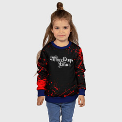Свитшот детский Three Days Grace, цвет: 3D-синий — фото 2