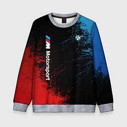 Свитшот детский БМВ Мотоспорт, цвет: 3D-меланж