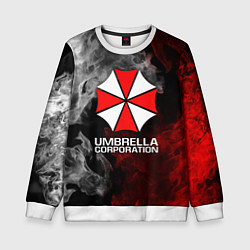 Свитшот детский UMBRELLA CORP, цвет: 3D-белый