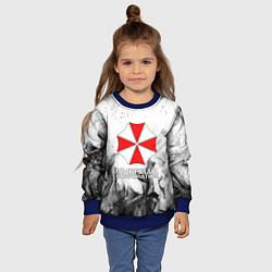 Свитшот детский UMBRELLA CORP, цвет: 3D-синий — фото 2