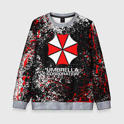 Свитшот детский UMBRELLA CORP, цвет: 3D-меланж