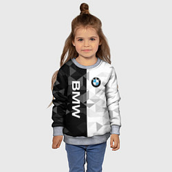 Свитшот детский BMW, цвет: 3D-меланж — фото 2