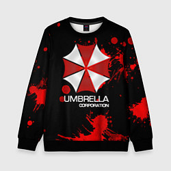 Свитшот детский UMBRELLA CORP, цвет: 3D-черный