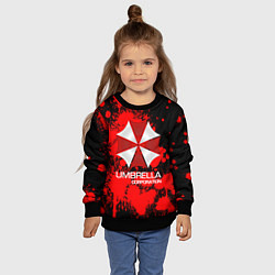 Свитшот детский UMBRELLA CORP, цвет: 3D-черный — фото 2