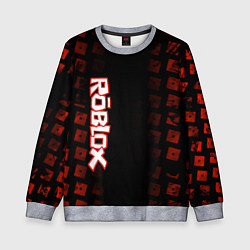 Свитшот детский Roblox, цвет: 3D-меланж