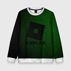 Свитшот детский Roblox, цвет: 3D-белый