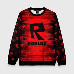 Свитшот детский Roblox, цвет: 3D-черный