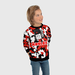 Свитшот детский ROBLOX, цвет: 3D-черный — фото 2