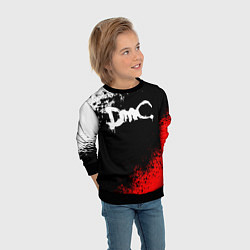 Свитшот детский DEVIL MAY CRY DMC, цвет: 3D-черный — фото 2