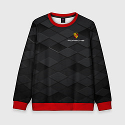 Свитшот детский PORSCHE, цвет: 3D-красный